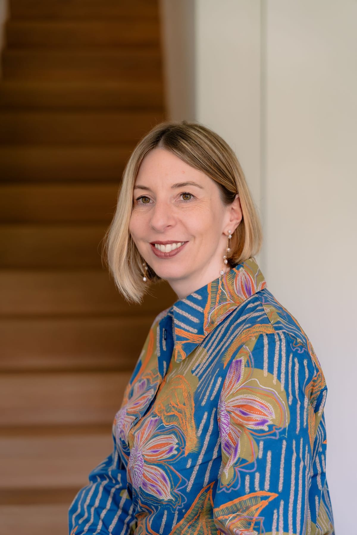 Katrien Cooreman, spreker bij afscheid